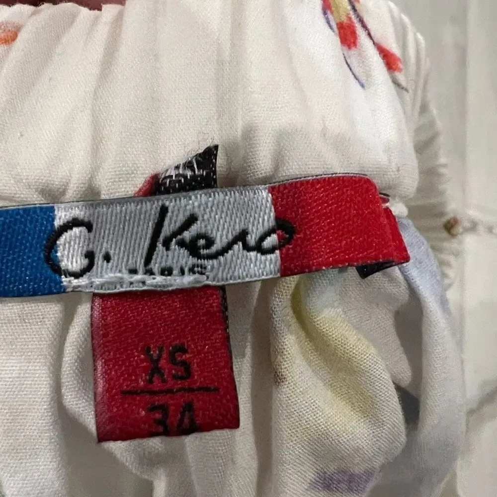 G. Kero Limited Edition Parrot Mini Skirt size xs